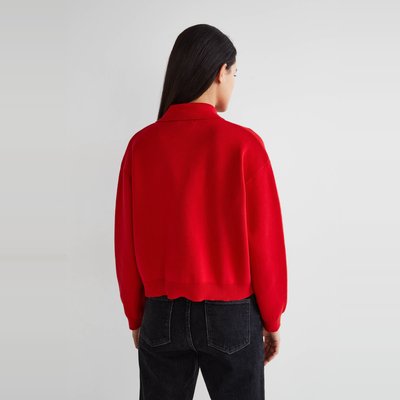 Veste en maille unie en coton BIO GOTS MONOPRIX