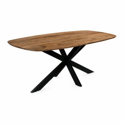 Table à manger bois design organique 200 cm CANYON PIER IMPORT