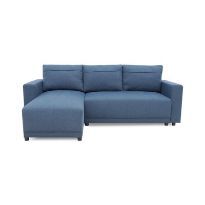 Canapé d'Angle Convertible en Tissu 4 places - PILEA LISA DESIGN