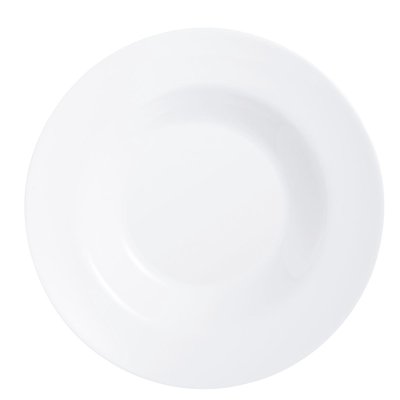 Assiette à pâtes blanche 28,5 cm Friend's Time - Luminarc LUMINARC