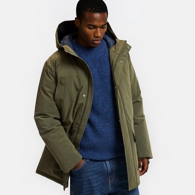 Parka mi-longue capuche fixe LA REDOUTE COLLECTIONS