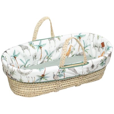 Couffin bébé avec Matelas, Habillage et Drap Housse SAFARI SEVIRA KIDS