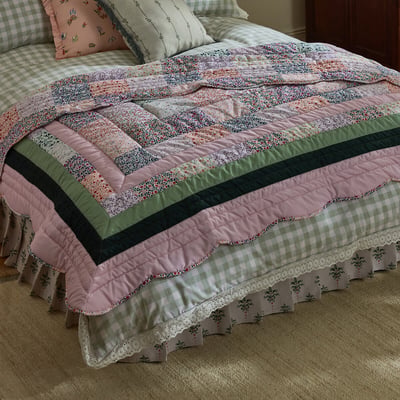 Heirloom Patchwork Reversible Quilted Bedspread CATH KIDSTON
