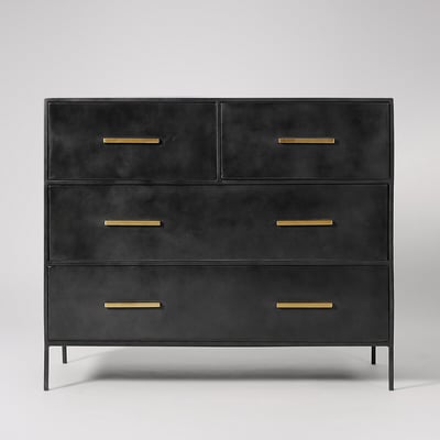 Stepney Metal 4 Drawer Chest Of Drawers SWOON