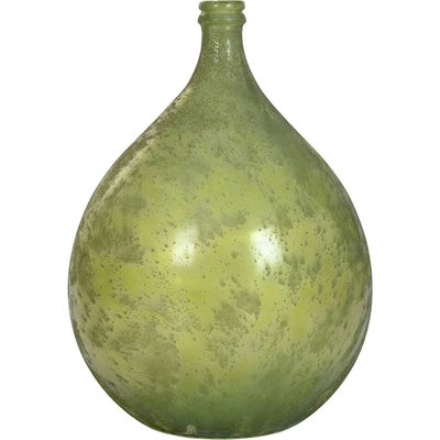 Vase  en cristal recyclé effet vieilli style cottage RECOLLECTION