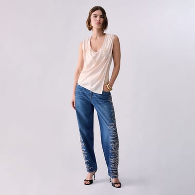 Top avec Broderies Bijou LIU JO