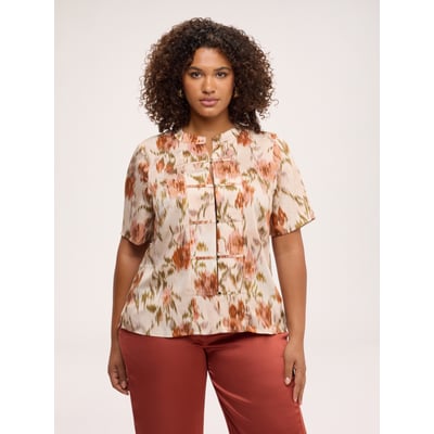 Blouse imprimée FIORELLA RUBINO