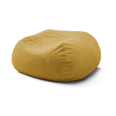 Pouf tissu imitation fourrure, VOLTAIRE BOBOCHIC