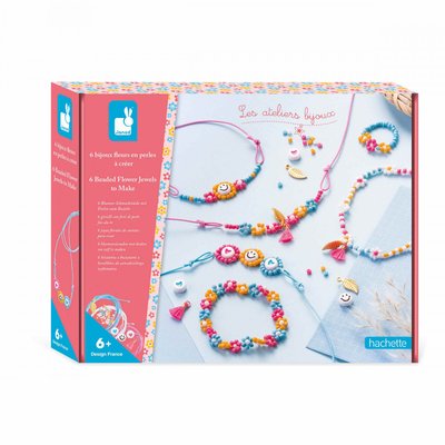 6 Bjjoux Fleurs En Perles JANOD