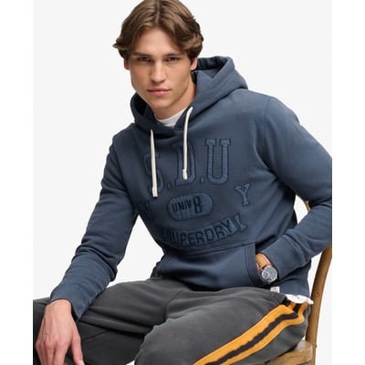 Sweat à capuche Tonal Applique coupe décontractée SUPERDRY