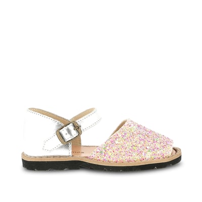 Sandales en cuir FRAILERA BOUCLE PAILLETTES MINORQUINES