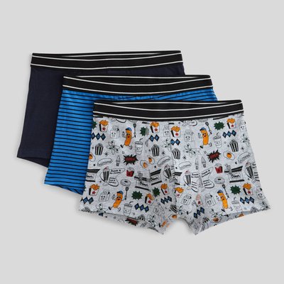 Lot de 3 boxers imprimés MONOPRIX