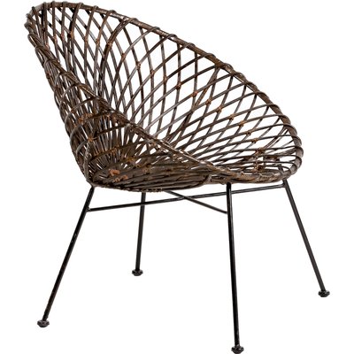 Fauteuil en osier tressé design RECOLLECTION