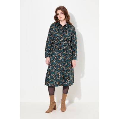 Robe chemisier, motif hiboux ULLA POPKEN