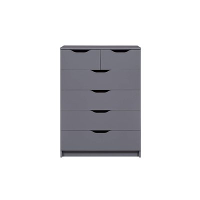 Commode 6 rangements en bois TERRE DE NUIT