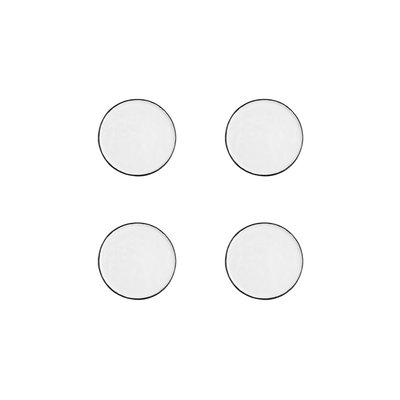 Lot de 4 assiettes à pain en grès, PURE BJORN