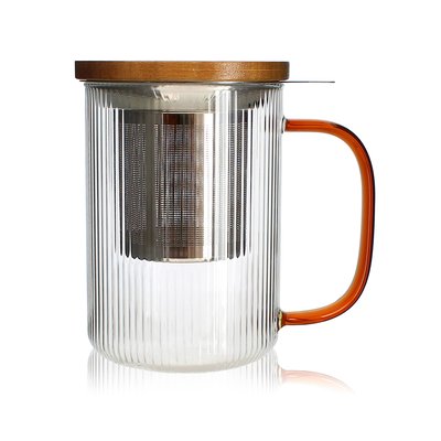 Tisanière en verre et anse 475ml, KARL OGO LIVING