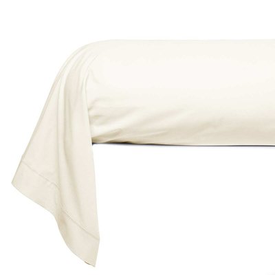 Taie de traversin - UNI PERCALE DE COTON TRADITION DES VOSGES