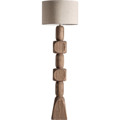 Lampadaire en bois de manguier RECOLLECTION