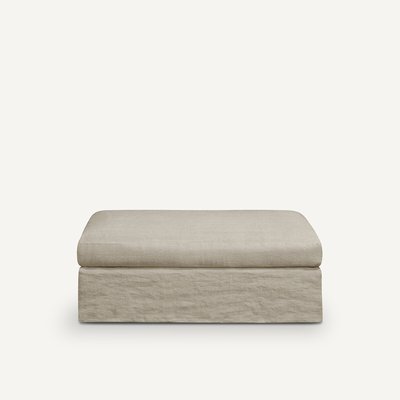 Repose-pieds lin épais stonewashed, Neo Chiquito AM.PM