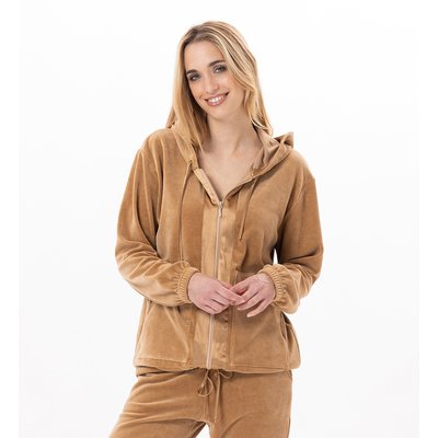 Veste zippée en velours VELVET 870 LE CHAT