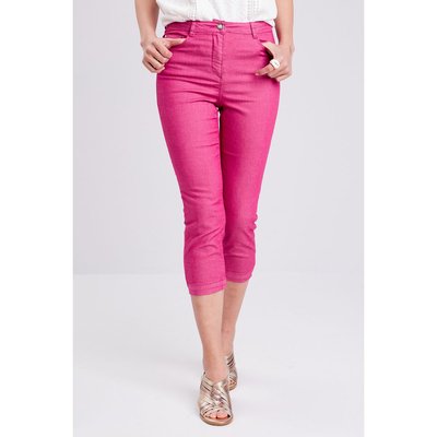 Pantacourt turquoise femme La Redoute