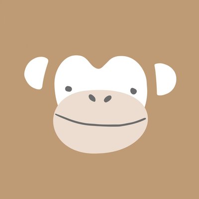 Tableau Sur Toile Singe ENFANT CEANOTHE
