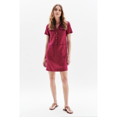 Robe droite en lin LAURE CAROLL