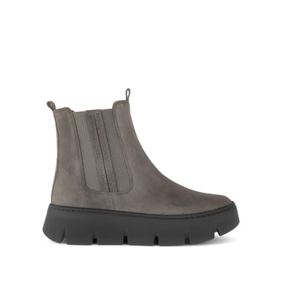 Bottines en cuir lisse à talon compensé GABOR