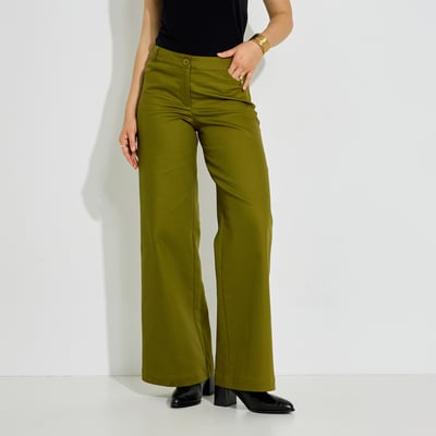 Pantalon structuré large GRAIN DE MALICE