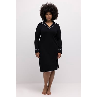 Chemise de nuit. Col à revers ULLA POPKEN
