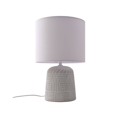 Lampe à poser en céramique traditionnelle LINDBY