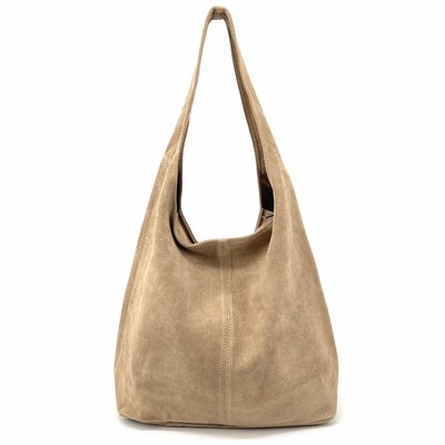 Sac à main en cuir nubuck daim italien EVA OH MY BAG