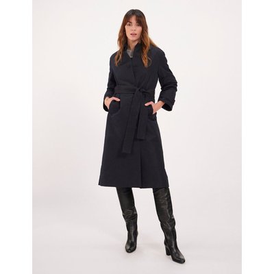 Trench long Esme noir INES DE LA FRESSANGE PARIS