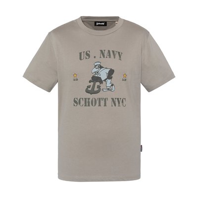T-shirt US navy cartoon SCHOTT