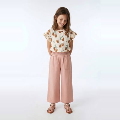 Pantalon taille élastiquée MONOPRIX