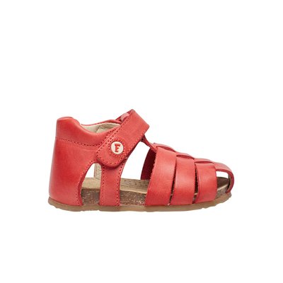 Sandales semi-fermée en cuir ALBY FALCOTTO