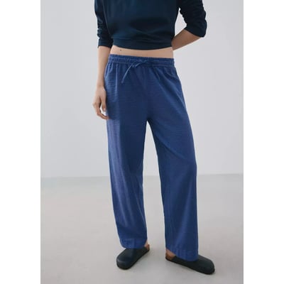 Pyjama deux pièces rayures seersucker MANGO