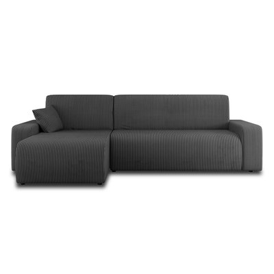 Canapé d'Angle Convertible en Velours côtelé 4 places - ARTEMISA LISA DESIGN
