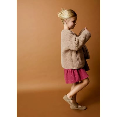 Manteau imitation mouton MANGO BABY