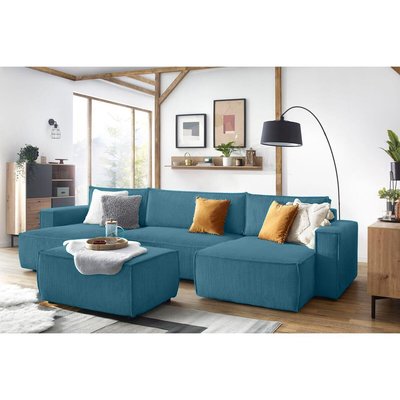 Pouf velours côtelé, NIHAD BOBOCHIC