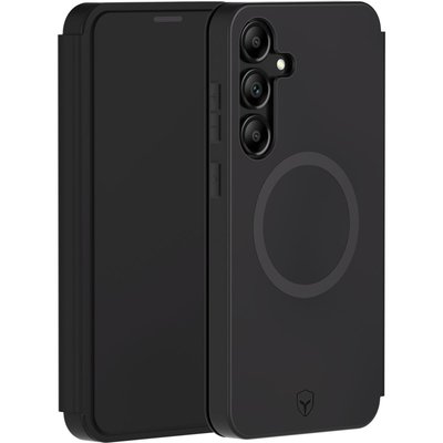 Coque étui Samsung S25+ Magnet Noir FORCE CASE