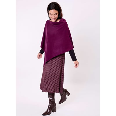 Poncho maille femme LAYAMA LA FIANCÉE