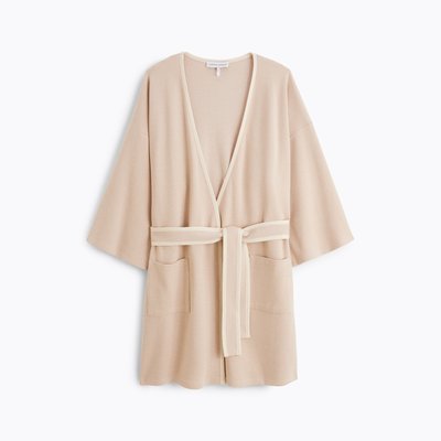 Kimono court col kimono en molleton, EMMA LAURENCE TAVERNIER