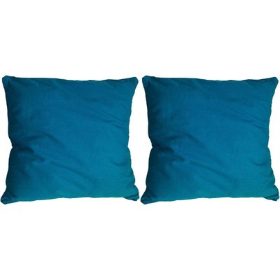 Coussin en coton coloré Salsa 45 cm (Lot de 2) JARDINDECO