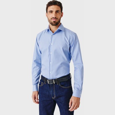 Chemise Regular fit sans repassage à carreaux vichy ACROSS
