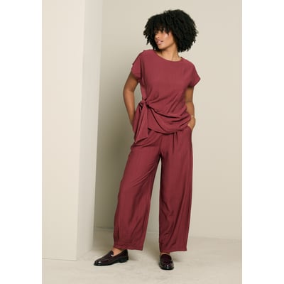 Pantalon barrel structuré LOLALIZA