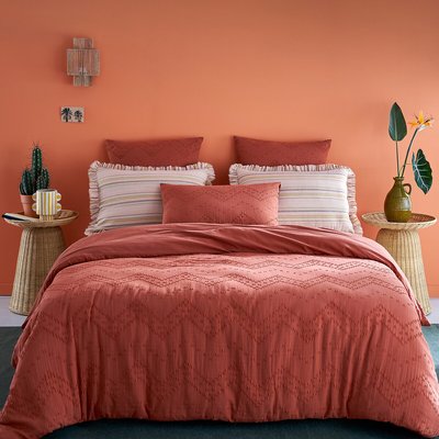 Taous Cotton Muslin Duvet Cover LA REDOUTE INTERIEURS