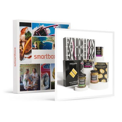 Coffret Farandole salée Fauchon : assortiment de délices gourmands livré à domicile- SMARTBOX - Coffret Cadeau Gastronomie SMARTBOX