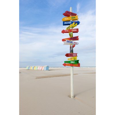 Tableau Mural Panneaux Plage Friville-escarbotin PLAGE CEANOTHE